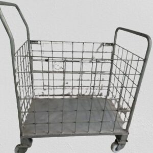 Warehouse Wire Basket Cart